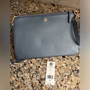 Tory Burch Blake Double Zip Slim Crossbody